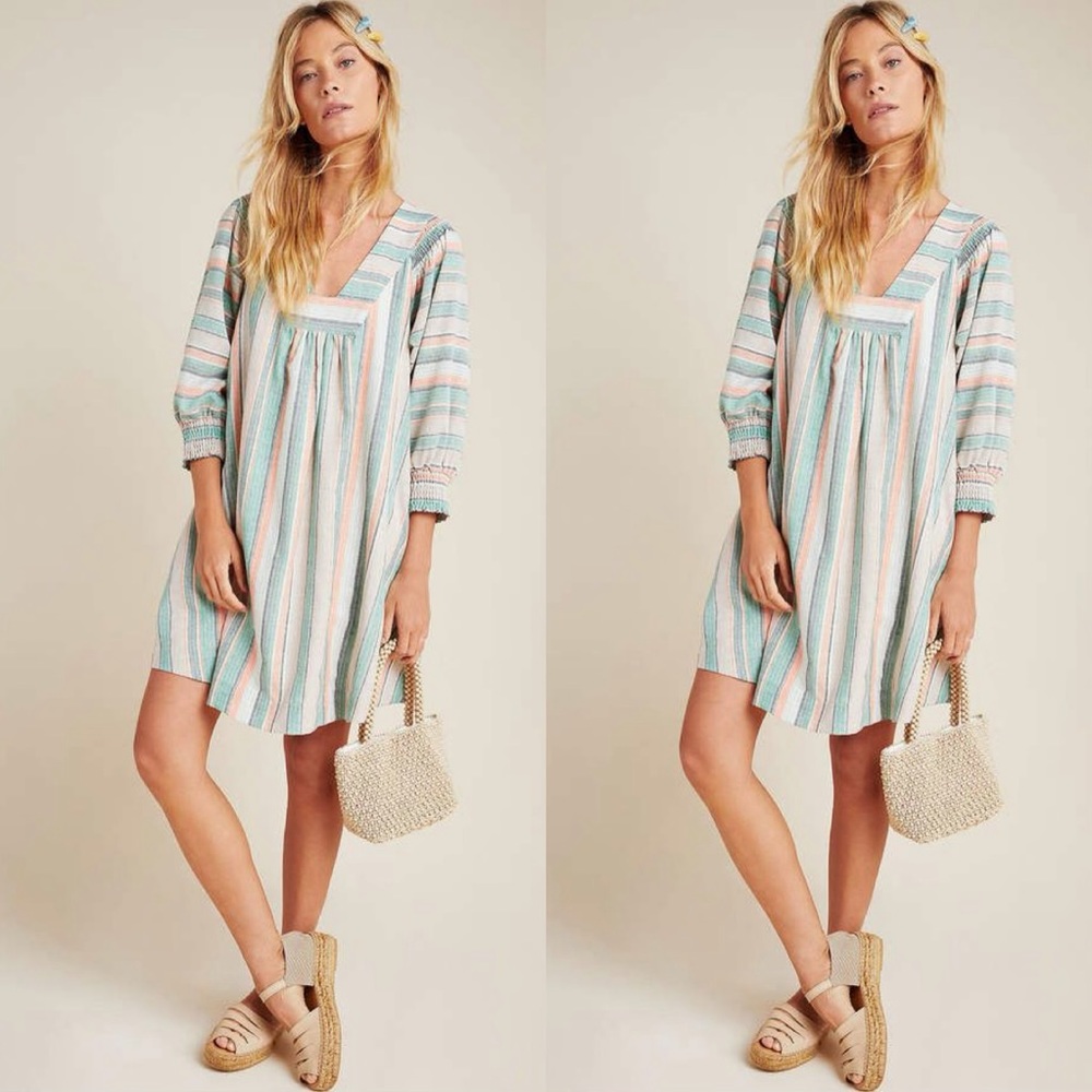 Anthropologie The Odells Perla Mini Dress